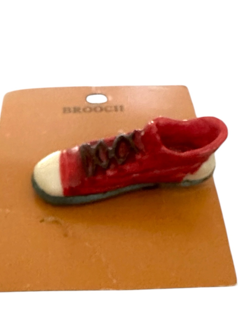 Vintage Sneaker Brooch/Pin